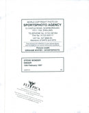 Singer Stevie Wonder - Vintage Photograph