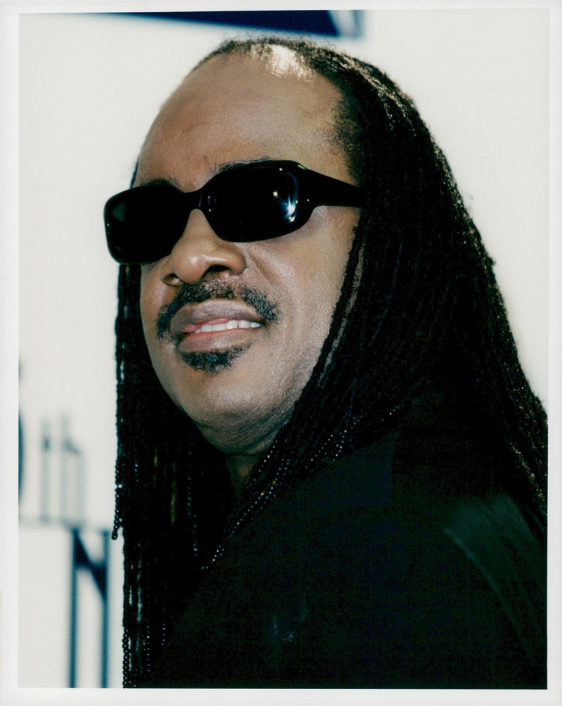 Singer Stevie Wonder - Vintage Photograph