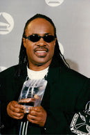 Singer Stevie Wonder - Vintage Photograph