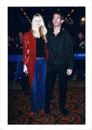 Claudia Schiffer and Tim Jeffries at the premiere of the movie American Psycho - Vintage Photograph