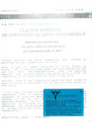 David Copperfield and Claudia Schiffer are looking at paintings in Paris - Vintage Photograph