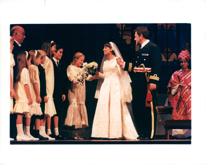 Carola HÃ¤ggkvist singer photographed by Tommy KÃ¶rberg in Sound of Music - Vintage Photograph