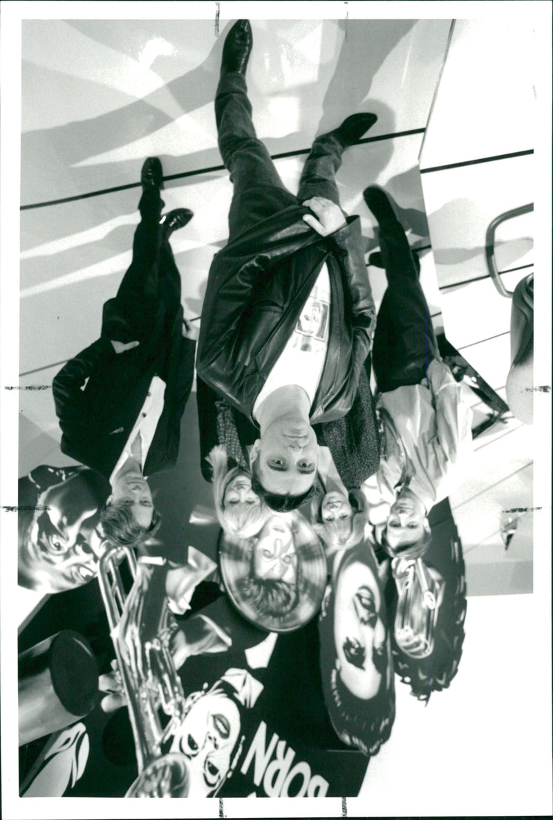 The Music Game -Channel 4 - Vintage Photograph