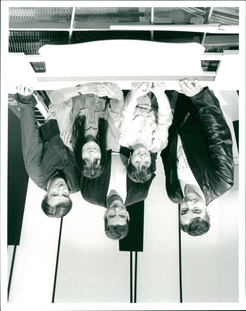 The Music Game -Channel 4 - Vintage Photograph