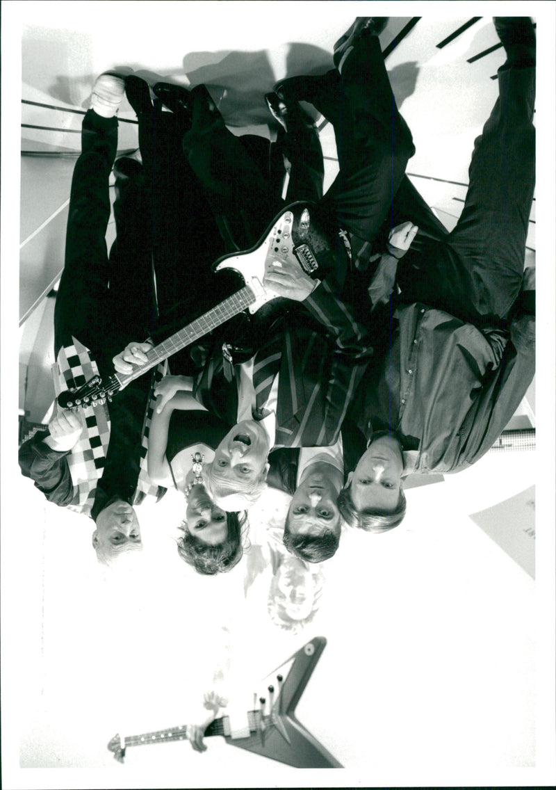 The Music Game -Channel 4 - Vintage Photograph