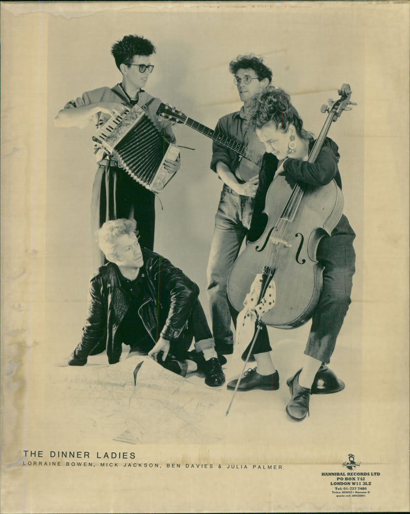 Musical Group. - Vintage Photograph