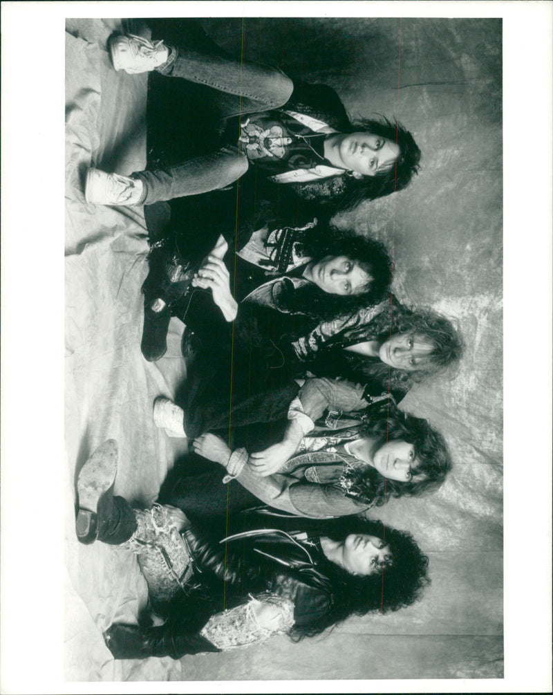 Musical Group. - Vintage Photograph