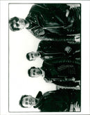 Lloyd Cole (r) and musical group the Commotions - Vintage Photograph