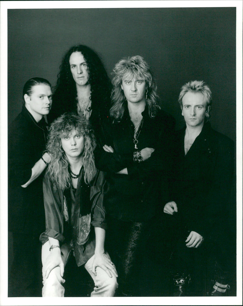 Def Leppard - Vintage Photograph