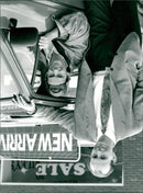 Quentin Willson and Kristian Schmid in 'Top Gear' - Vintage Photograph