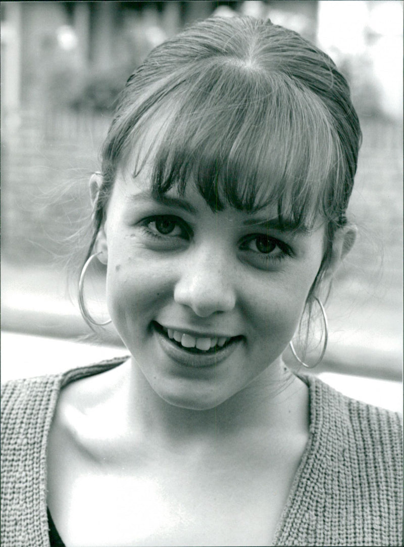 2point4 Children starring actress Clare Buckfield. - Vintage Photograph
