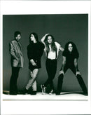 Artists of rock band 'Extreme' pictured together - Vintage Photograph