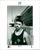 Close up of American musician Def Jef - Vintage Photograph