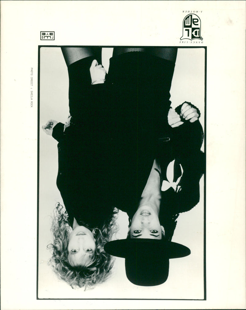 Jennie Matthias and Melissa Ritter's musical duo 'Dance Like A Mother' - Vintage Photograph