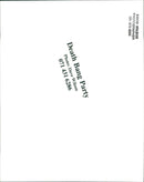 Band 'Death Bang Party' artists in a concert - Vintage Photograph