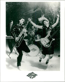 Musical group 'Deep Sea Diver' in bottom of the sea - Vintage Photograph