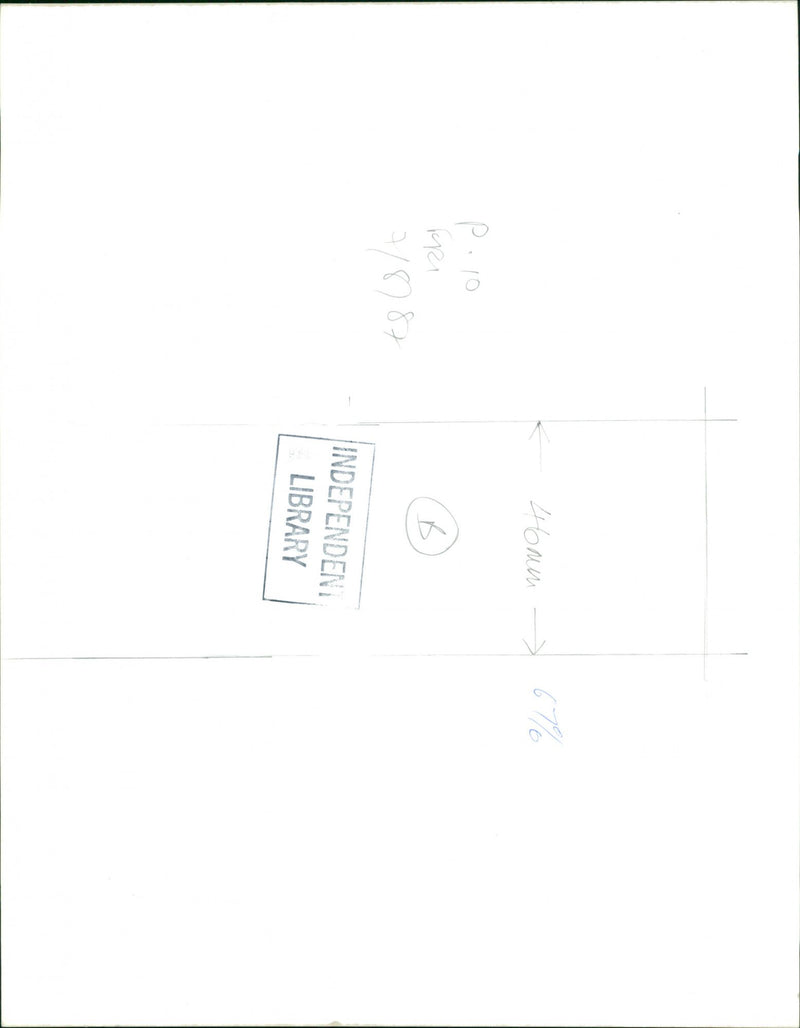 Maya Angelou. - Vintage Photograph