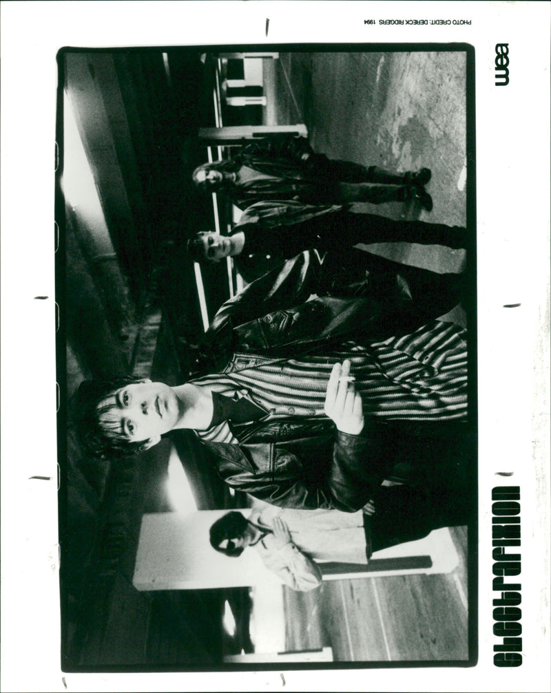 musical group. - Vintage Photograph