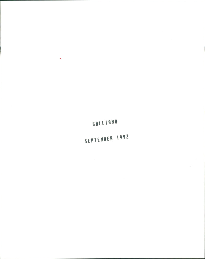 Galliano Musical group - Vintage Photograph