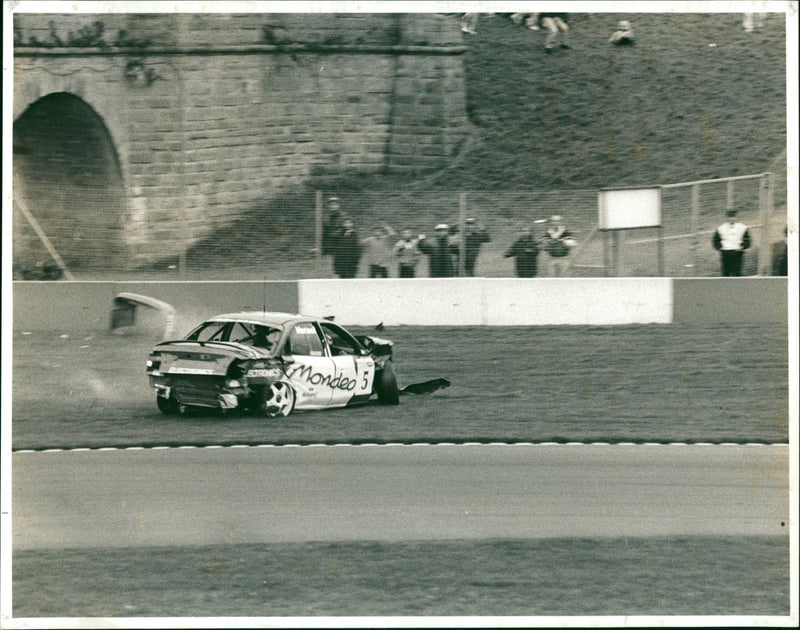 Nigel Mansell - Vintage Photograph
