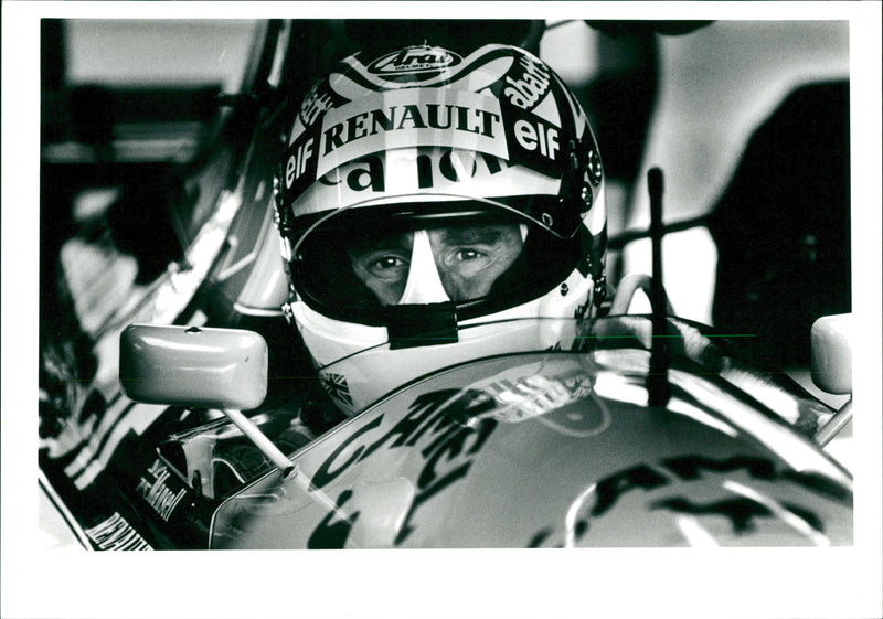 Nigel Mansell - Vintage Photograph