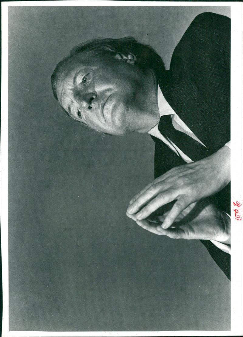 Charles J. Haughey, leader of Fianna Fail Party. - Vintage Photograph