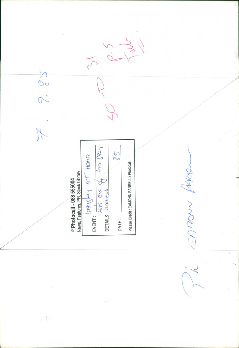 Charles James Haughey - Vintage Photograph