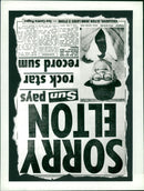 Elton John - Vintage Photograph