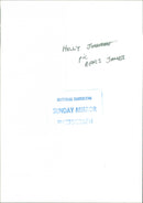 Holly Johnson - Vintage Photograph