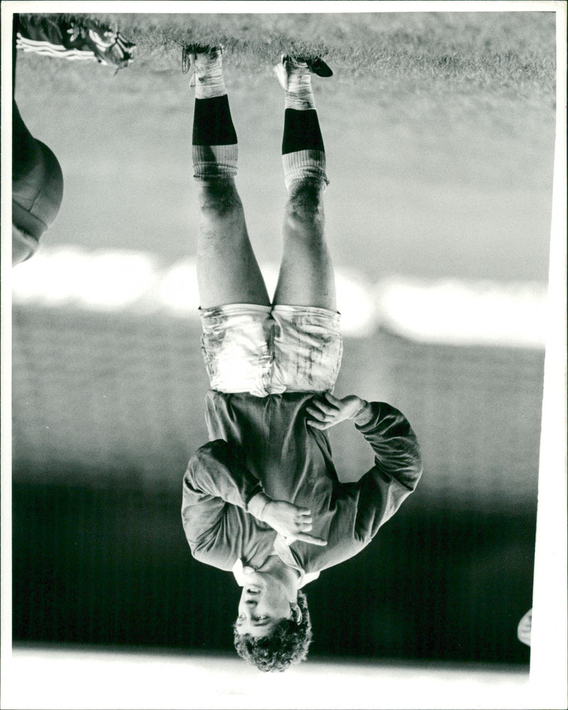 Llanelli RFC captain David Pickering - Vintage Photograph