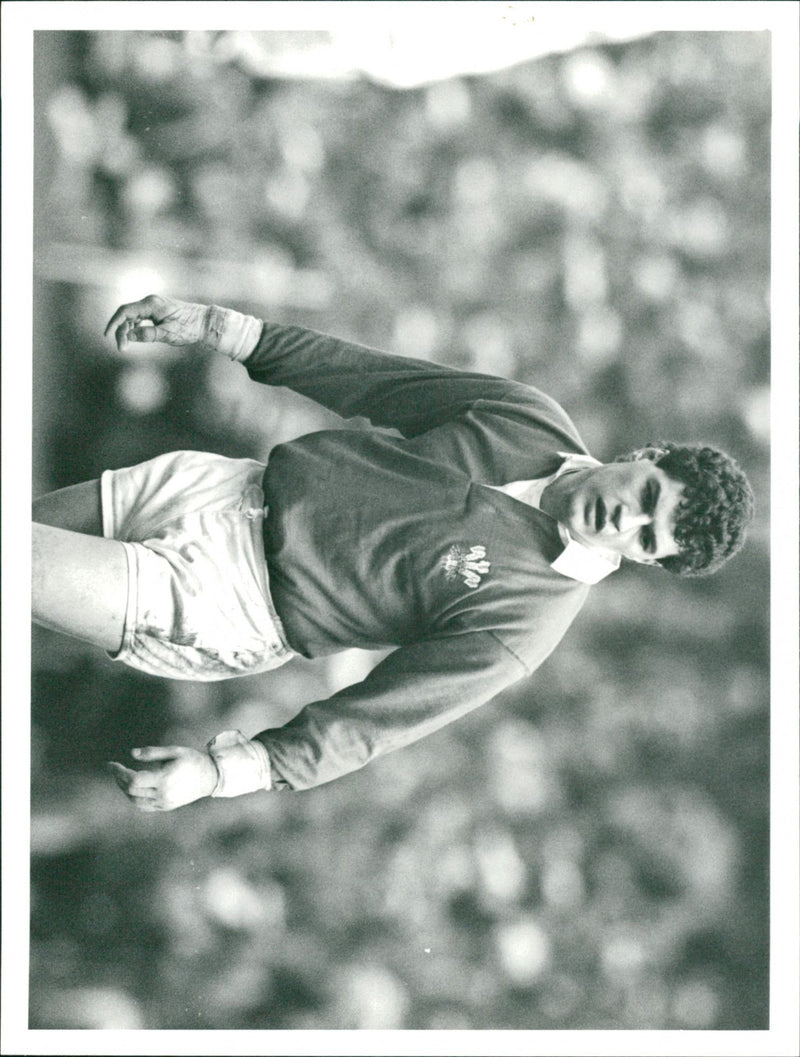 David Pickering as Llanelli RFC captain - Vintage Photograph