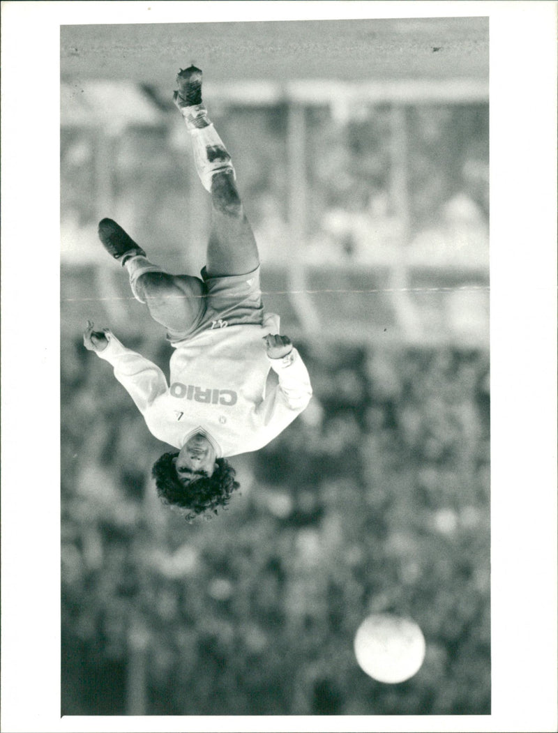 Diego Armando Maradona. - Vintage Photograph