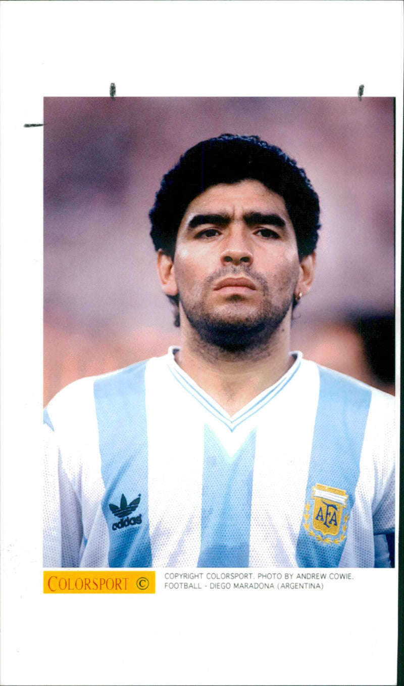 FOOTBALL MARADONA - Vintage Photograph