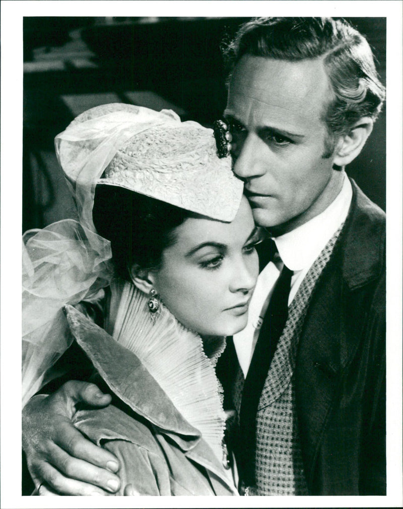 A scene from the film "Gone with the Wind". - Vintage Photograph