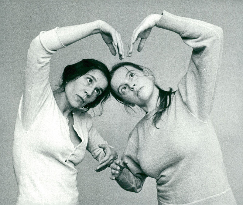 Karin Thulin and Kari Sylwan - Vintage Photograph