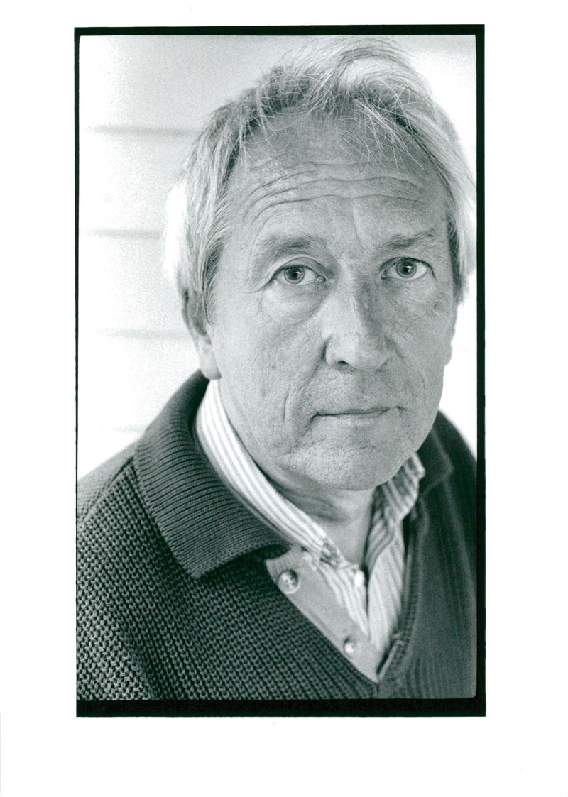 Tomas TranstrÃ¶mer, poet - Vintage Photograph