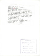 Bonnie Tyler, singer - Vintage Photograph