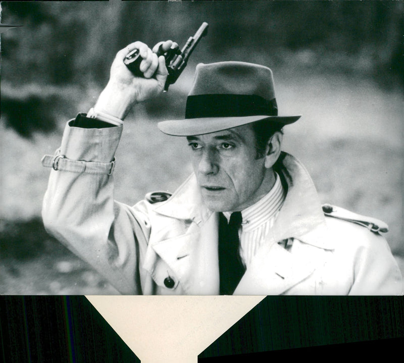 Yves Montand in the movie &quot;Le Cercle Rouge&quot; - Vintage Photograph