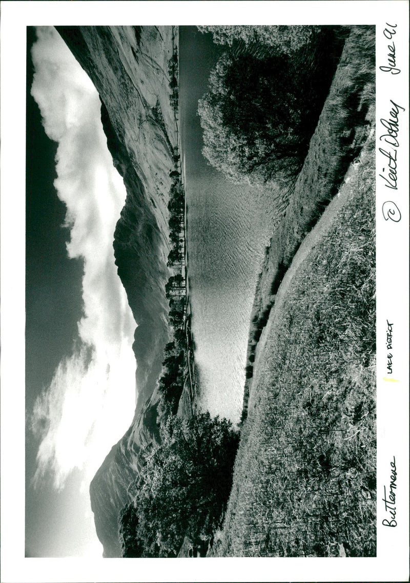 Buttermere, Lake District. - Vintage Photograph
