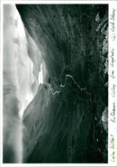 Lake Districy, Buttermere Valley from Haystacks. - Vintage Photograph