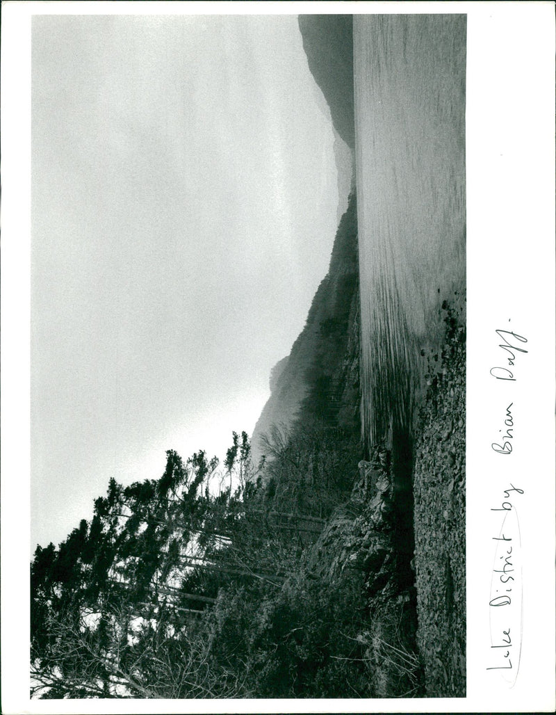 Lake District. - Vintage Photograph