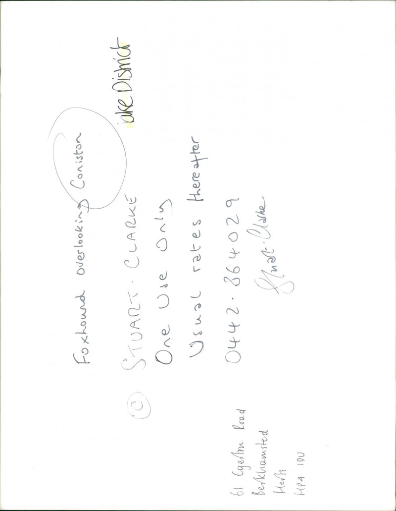 The Lake District. - Vintage Photograph