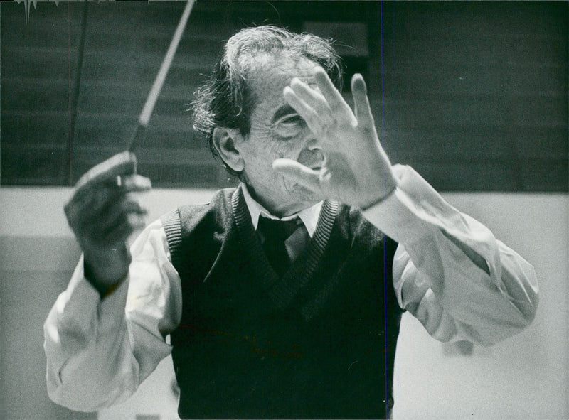 Hungarian Concert House Manager Andras Mihaly - Vintage Photograph