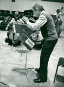 Hungarian Concert House Manager Andras Mihaly - Vintage Photograph