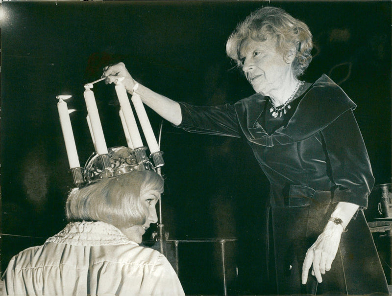 Författaren Nelly Sachs - Vintage Photograph