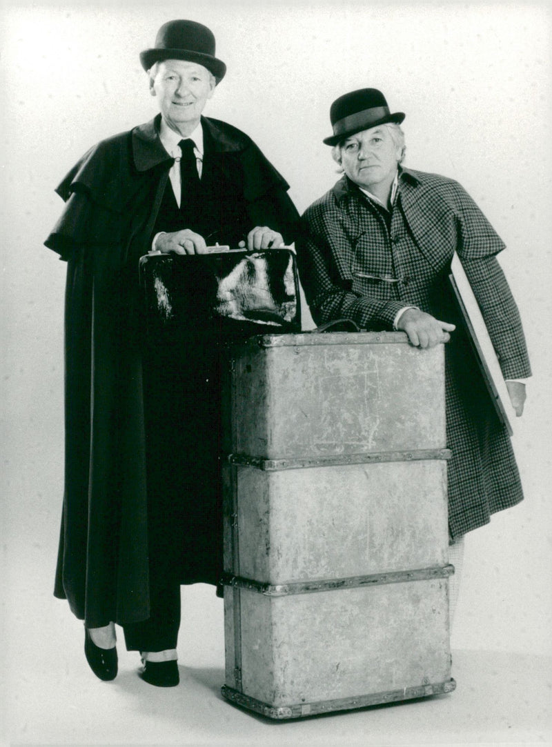 Gustaf von Platen and Anders Andersö &quot;Tecknar-Anders&quot; - Vintage Photograph