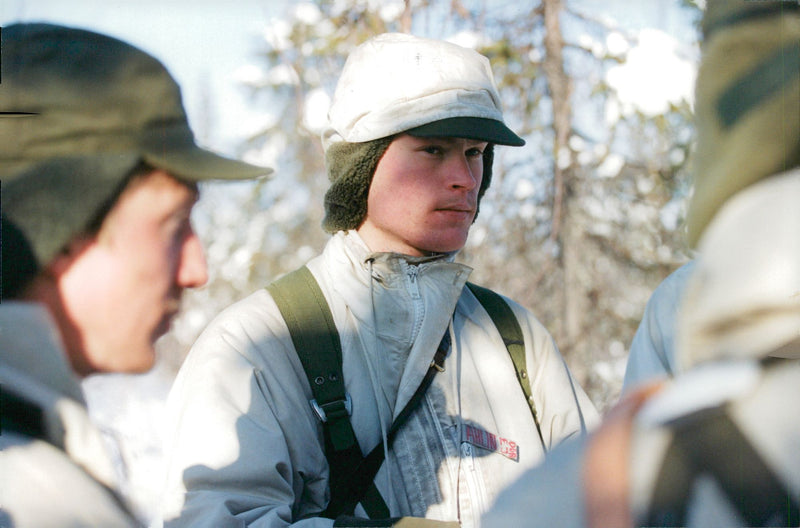 Leader Peter in the Military League suspected of a series of rough robberies - Vintage Photograph