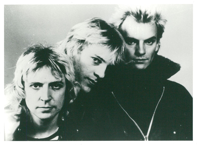 The Police, popgrupp - Vintage Photograph