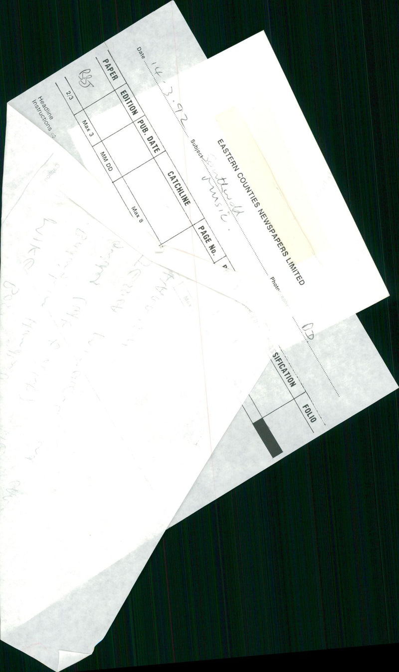 Southwald music. - Vintage Photograph