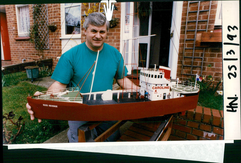 Model cars,ships and airplanes - Vintage Photograph